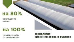 Сокращение затрат на хранении в рукавах